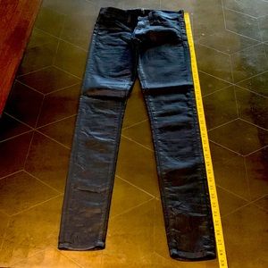 J Brand black slim jeans Size 25 w/ 38” L.